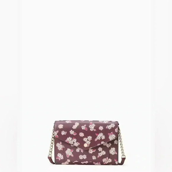 KATE SPADE NWT TINSEL FLAP CROSSBODY SAFFIANO LEATHER - Picture 3 of 10